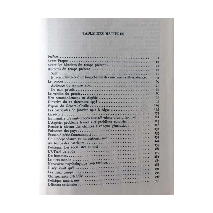 1. Notre révolte de Maurice Challe aux éditions Presses de la cité 1968