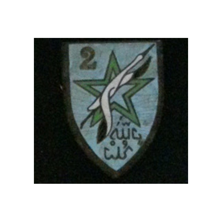 2° DIM : 2° DIVISION D'INFANTERIE MAROCAINE TYPE 2 SANS ATTACHE
