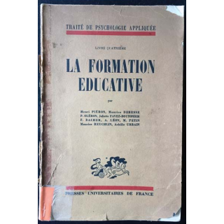 1. La formation éducative aux éditions Presses universitaires de France (C36)