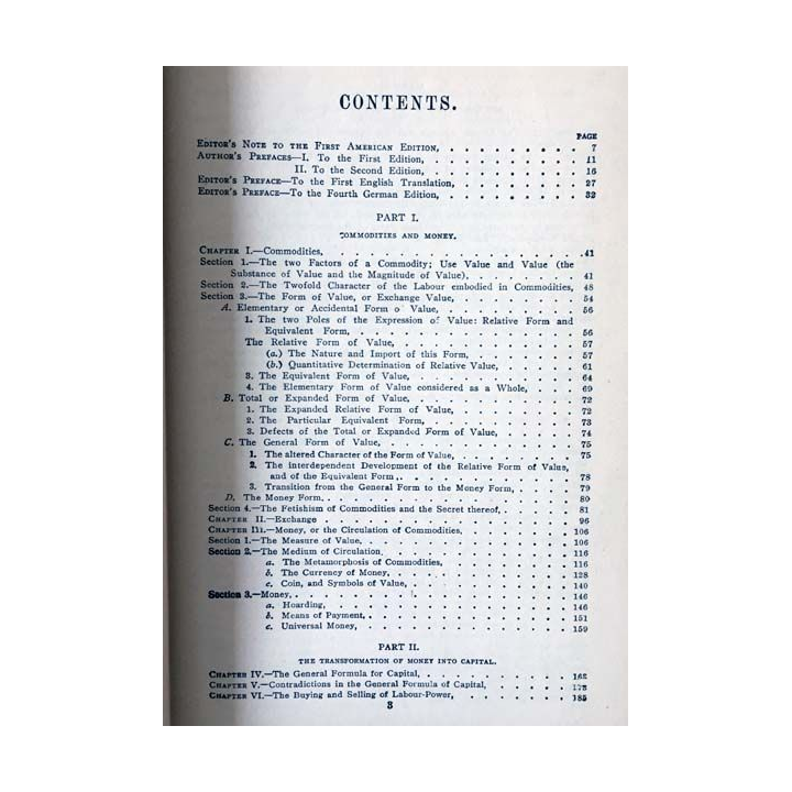 1. Capital a critique of political economy de Karl Marx aux éditions The modern library