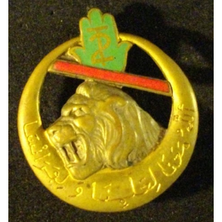 2°RTA : 2°RÉGIMENT DE TIRAILLEURS ALGÉRIENS (LH SEULE ÉMAIL)