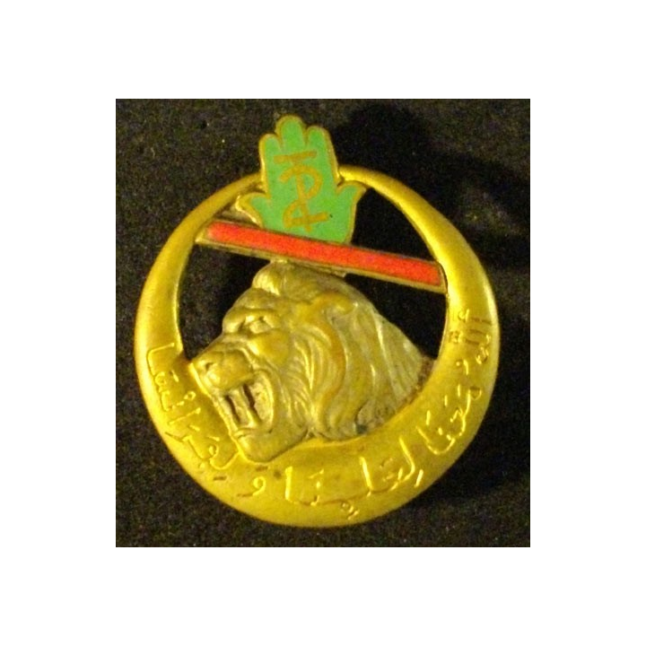 2°RTA : 2°RÉGIMENT DE TIRAILLEURS ALGÉRIENS (LH SEULE ÉMAIL)
