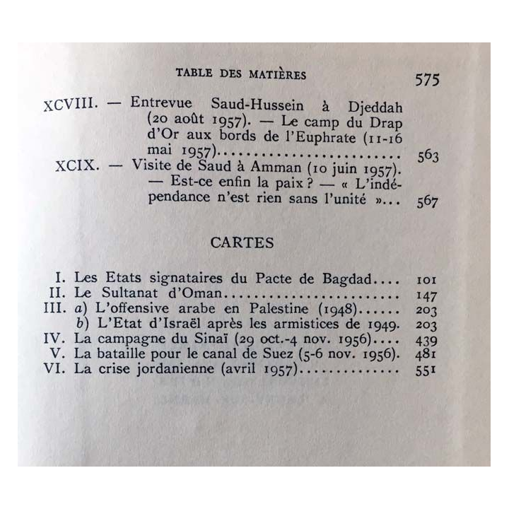 1. Le roi Saud ou l'Orient à l'heure des relèves de Benoist-Méchin aux éditions Albin Michel