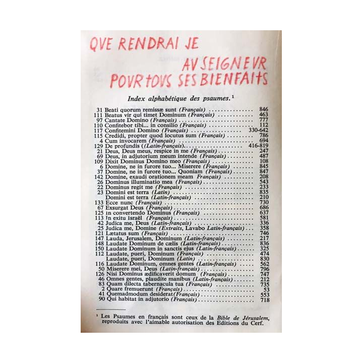 1. Missel du gloria du Père J. Feder aux éditions Mame 1963
