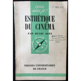1. N°751 Que sais je ? Esthétique du cinéma de Henri Agel aux éditions Presses universitaires de France