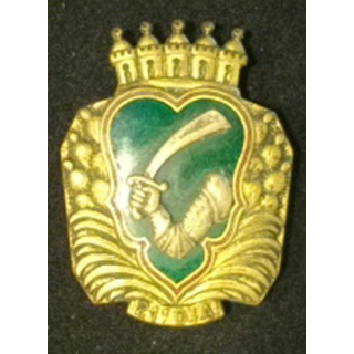 21° DIA : 21° DIVISION D'INFANTERIE ALGERIENNE de fabrication Drago Olivier Métra G. 878 en émail