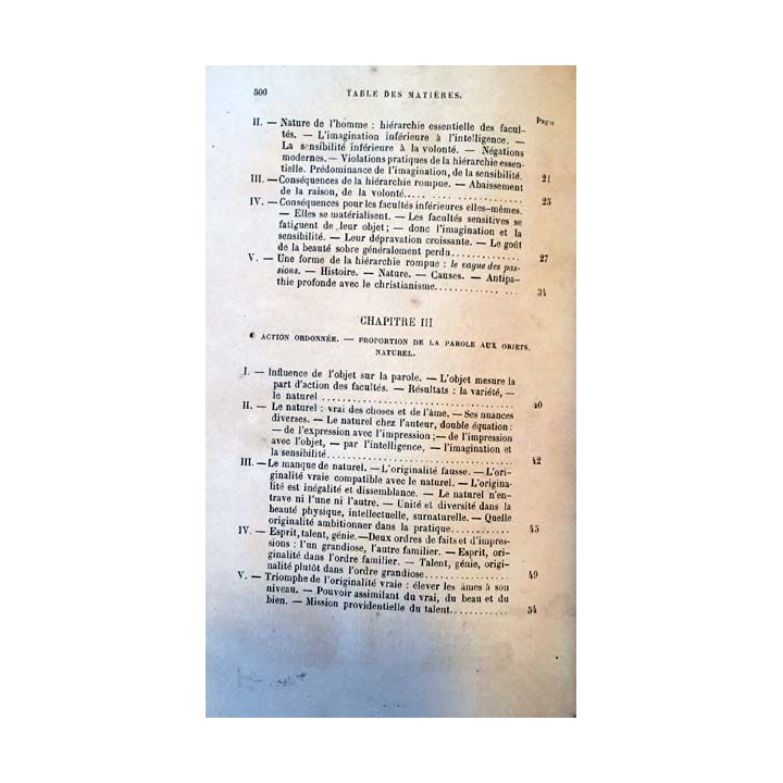 1. Théorie des belles-lettres l'âme et les choses dans la parole par R.P.G Longhaye aux éditions Retaux-Bray 1885