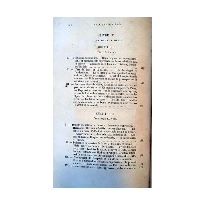 1. Théorie des belles-lettres l'âme et les choses dans la parole par R.P.G Longhaye aux éditions Retaux-Bray 1885
