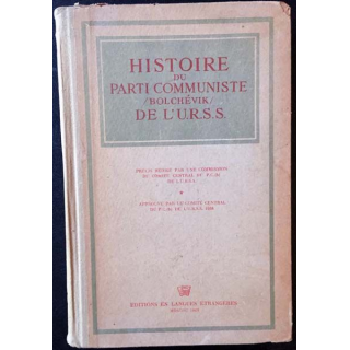 1. Histoire du parti communiste de l'U.R.S.S rédigé par une commission du comité central du P.C de l'U.R.S.S