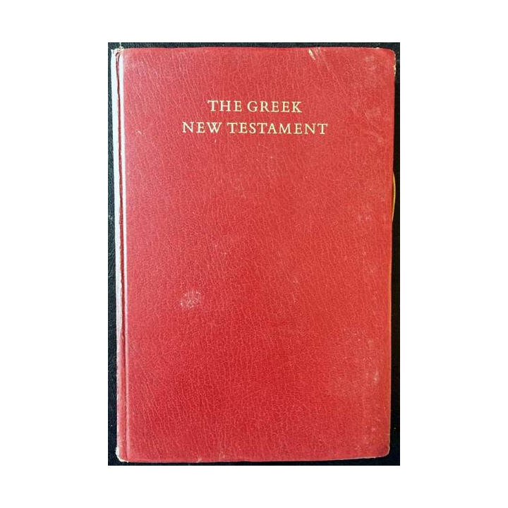 1. The Greek new testament de Kurt Aland, Matthew Black, Carlo M. Martini, Bruce M. Metzger, and Allen Wikgren