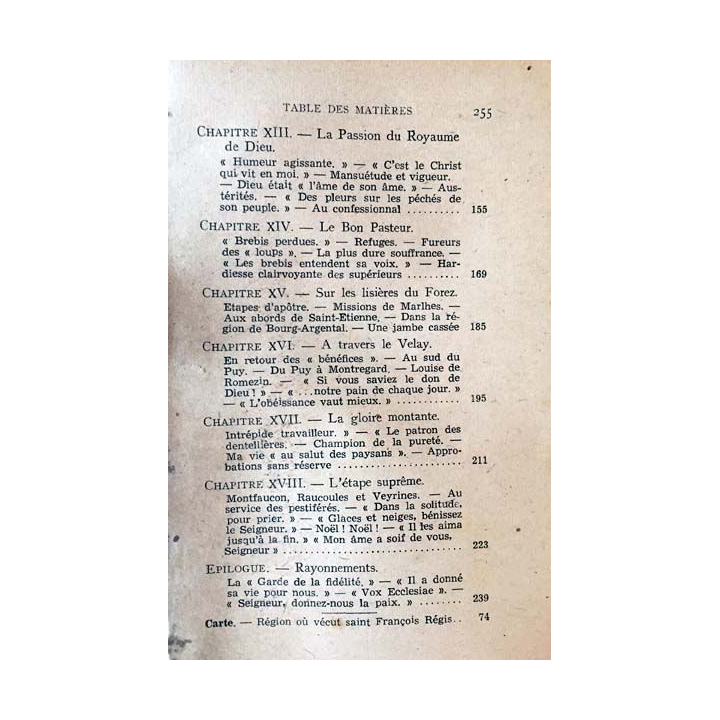 1. Saint Jean François Régis de Georges Guitton aux éditions SPES - Paris