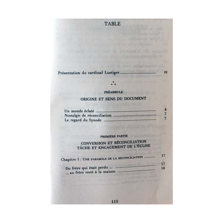 1. Réconciliation et pénitence dans la mission de l'Église aujourd'hui de Jean-Paul II aux éditions du Centurion
