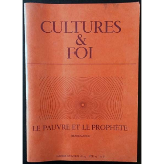 1. Le pauvre et le prophète de Pierre Ganne aux éditions Culture & foi