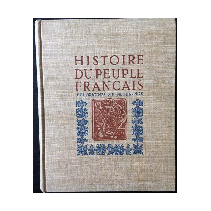 1. L'histoire du peuple français des origines au moyen âge de Régine Pernoud aux éditions nouvelle librairie de France