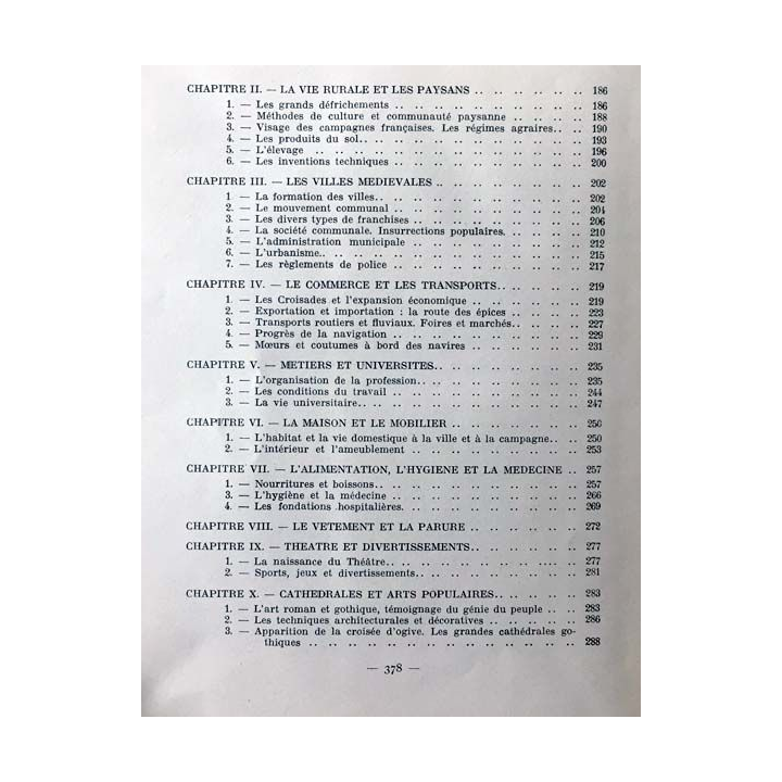 1. L'histoire du peuple français des origines au moyen âge de Régine Pernoud aux éditions nouvelle librairie de France