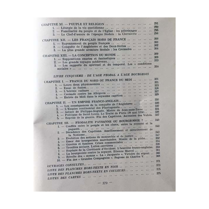 1. L'histoire du peuple français des origines au moyen âge de Régine Pernoud aux éditions nouvelle librairie de France