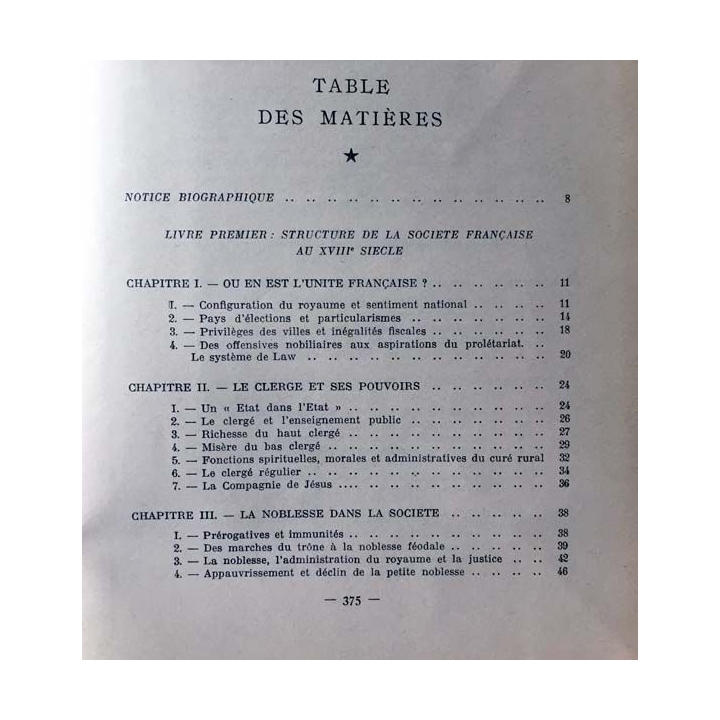 1. L'histoire du peuple français de la régence aux trois révolutions de Pierre Lafue Édition nouvelle librairie de France