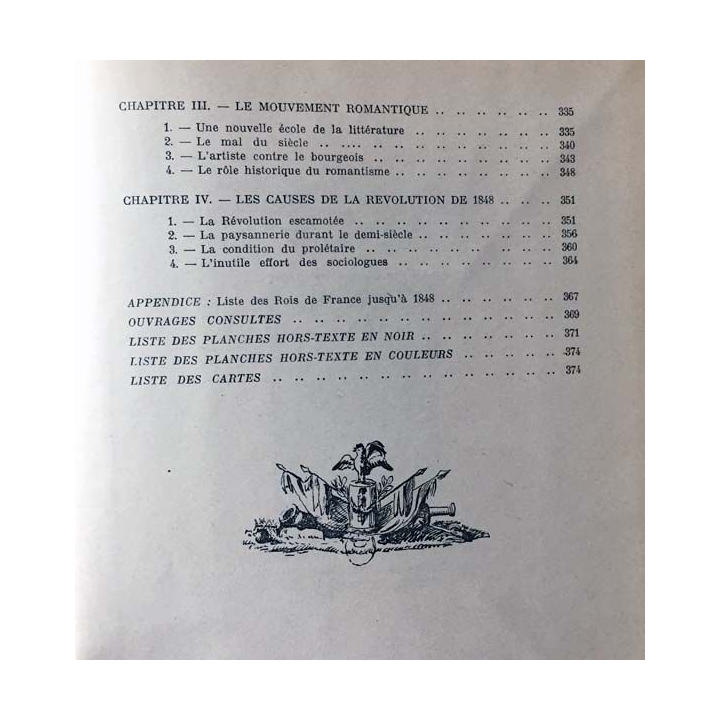 1. L'histoire du peuple français de la régence aux trois révolutions de Pierre Lafue Édition nouvelle librairie de France