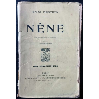 1. Nêne de Ernest Pérochon aux éditions librairie Plon