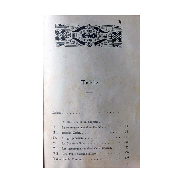 1. Cosmopolis de Paul Bourget aux éditions Alphonse Lemerre 1894