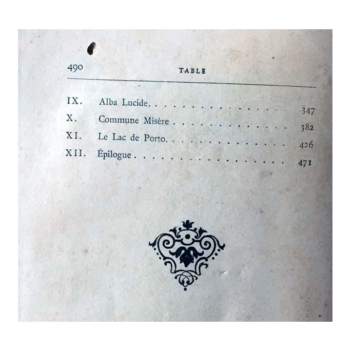 1. Cosmopolis de Paul Bourget aux éditions Alphonse Lemerre 1894