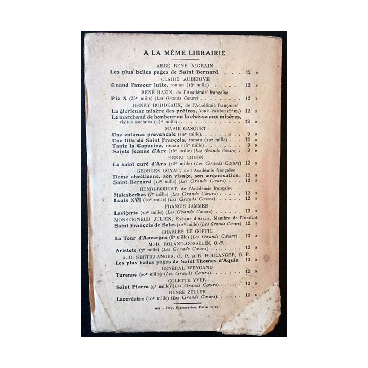 1. Les jeux de l'enfer et du ciel Tome I de Henri Ghéon aux éditions Flammarion 1929