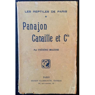 1. Panajon Canaille et Cie de Frédéric Mauzens aux éditions Ernest Flammarion