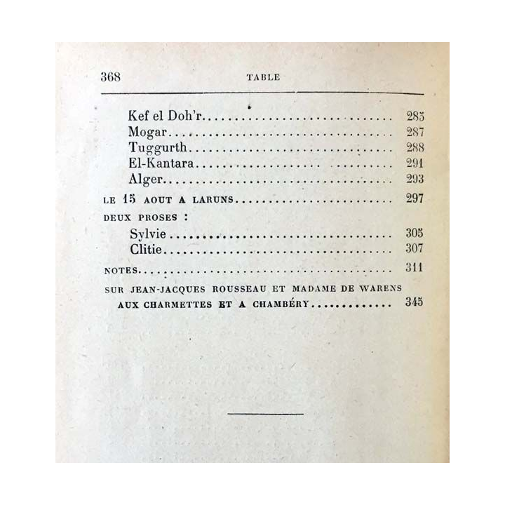 1. Le Roman du Lièvre  de Francis Jammes aux éditions Mercure de France
