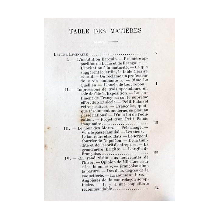 1. Lettres à Françoise de Marcel Prévost aux éditions Félix Juven