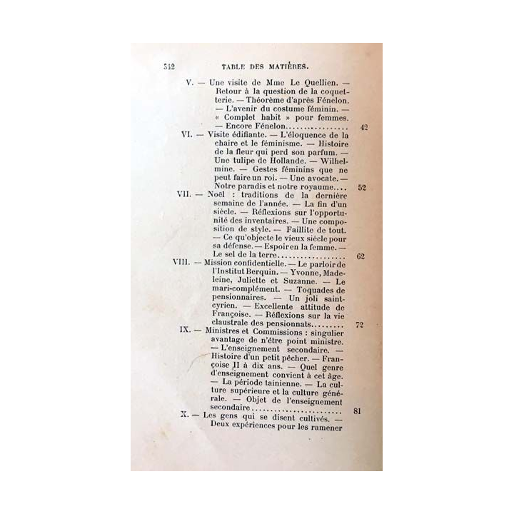 1. Lettres à Françoise de Marcel Prévost aux éditions Félix Juven