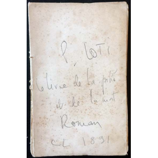 1. Le livre de la pitié et de la mort de Pierre Loti aux éditions Calmann-Lévy 1891