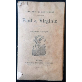 1. Paul & Virginie de Bernardin de Saint-Pierre aux éditions Alphonse Lemerre