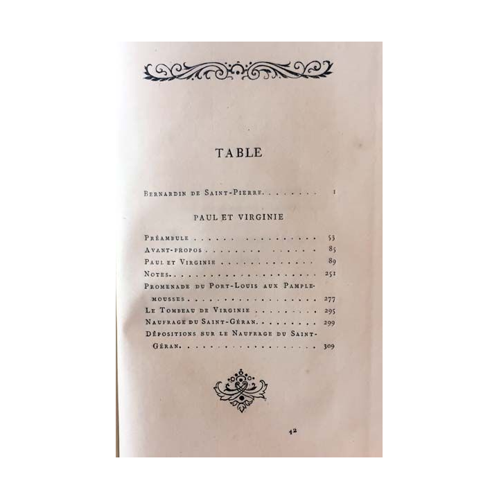1. Paul & Virginie de Bernardin de Saint-Pierre aux éditions Alphonse Lemerre