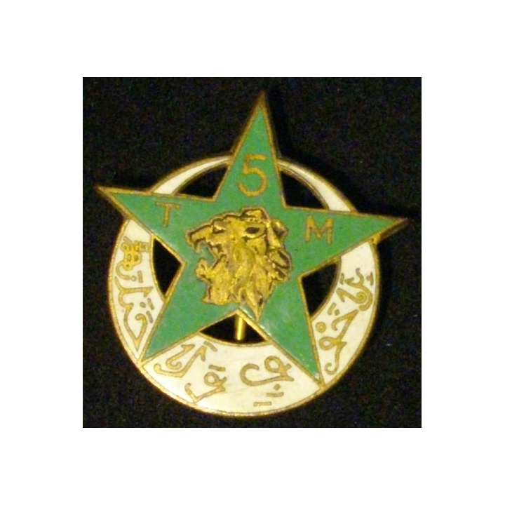 5° RTM : 5° RÉGIMENT DE TIRAILLEURS MAROCAINS (DRAGO BÉRANGER)