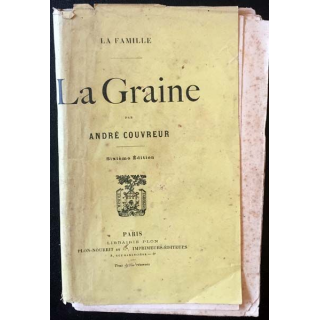 1. La graine de André Couvreur aux éditions librairie Plon