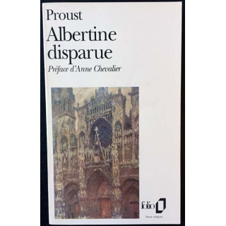 1. Albertine disparue de Marcel Proust aux éditions Gallimard 1989