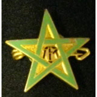 6°RTM : 6°RÉGIMENT DE TIRAILLEURS MAROCAINS INSIGNE DE CHEICHE