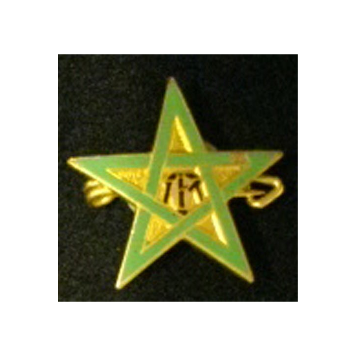 6°RTM : 6°RÉGIMENT DE TIRAILLEURS MAROCAINS INSIGNE DE CHEICHE