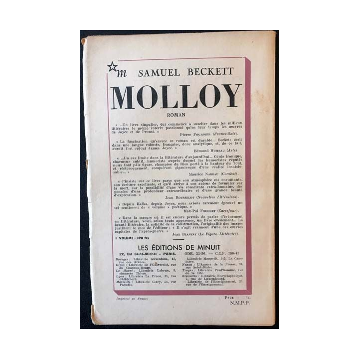 1. Critique n°48 Revue générale des publications françaises et étrangères Mai 1951