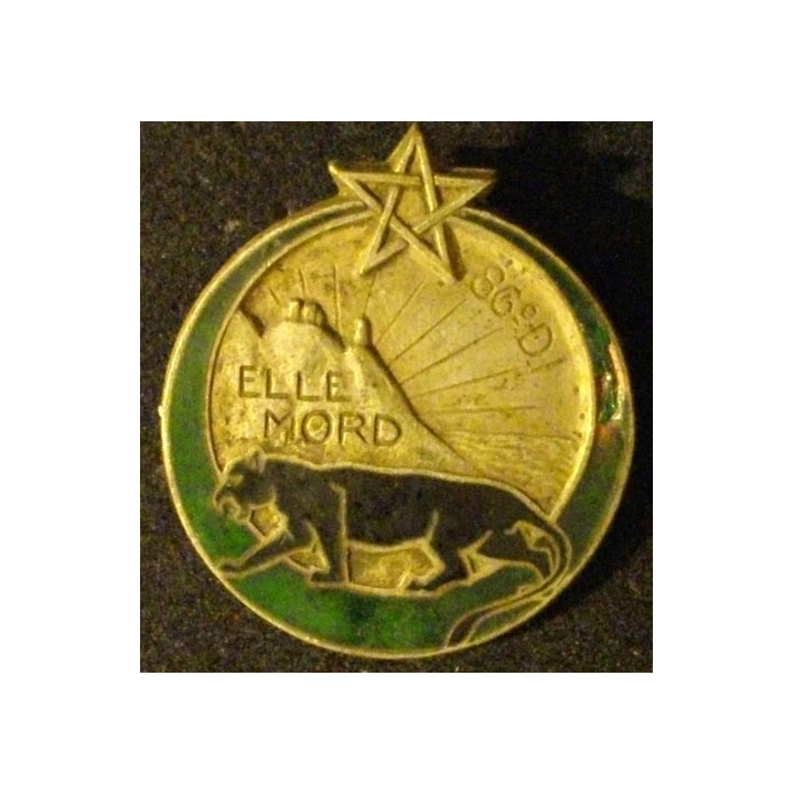 86° DIA : 86° DIVISION D'INFANTERIE AFRICAINE ELLE MORD