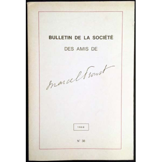 1. Bulletin de la société des amis de Marcel Proust 1988 N°38