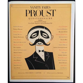 1. Vanity fair's Proust questionnaire de Graydon Carter aux éditions Rodale
