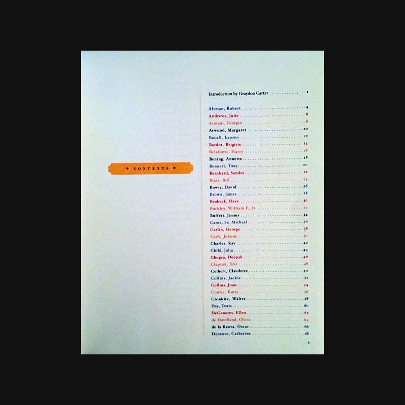 Vanity fair's Proust questionnaire de Graydon Carter Édition Rodale