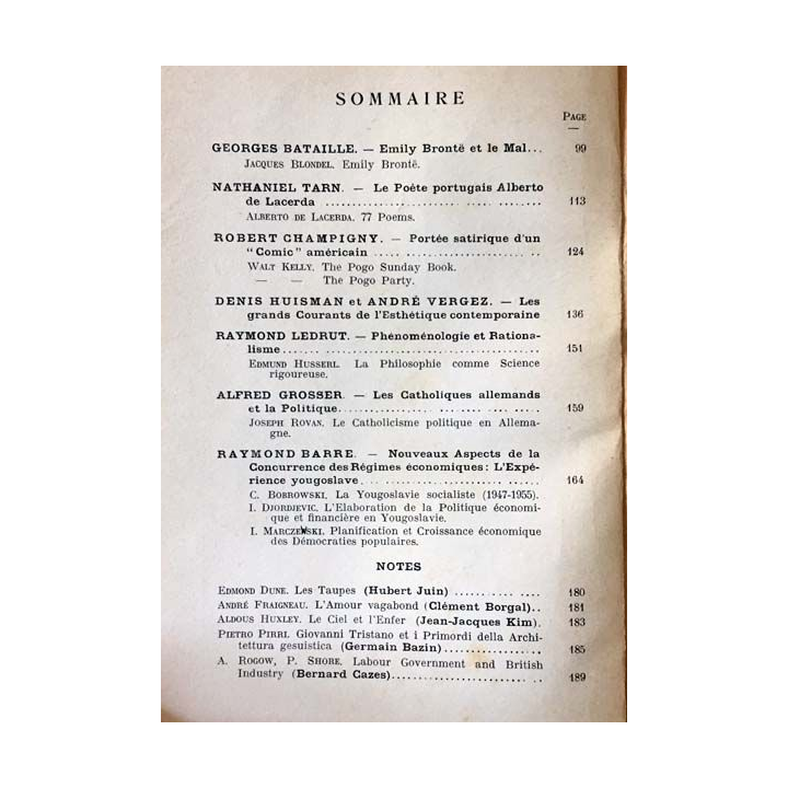 1. Critique n°117 Revue générale des publications françaises et étrangères Février 1957 aux éditions de Minuit