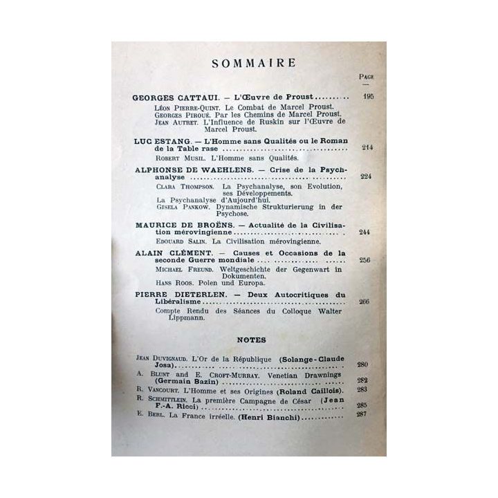 1. Critique n°130 Revue générale des publications françaises et étrangères Mars 1958 aux éditions de Minuit