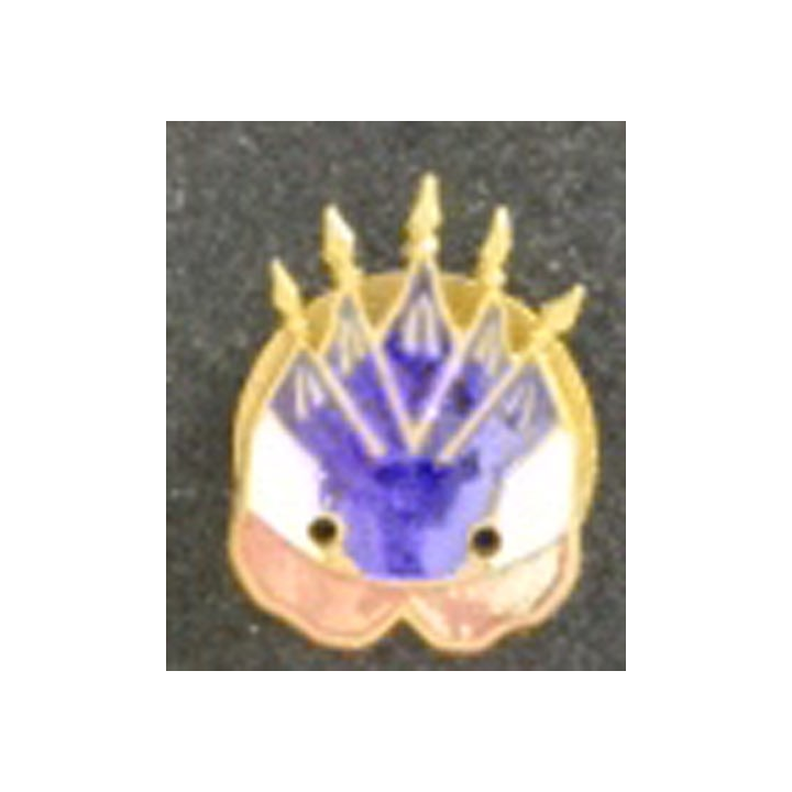 Insigne miniature des amitiés africaines de hauteur 2 cm (manque le centre)