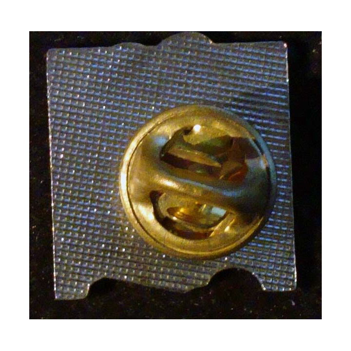 PIN'S PHOX : jumelles verte de hauteur 2 cm