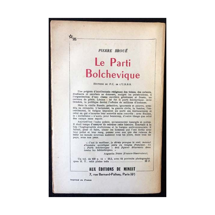 1. Critique n°193 Revue générale des publications françaises et étrangères Juin 1963 aux éditions de Minuit