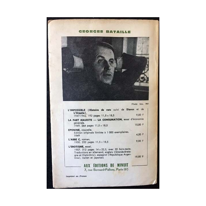 1. Critique n°195-196 Revue générale des publications françaises et étrangères Aout-Septembre 1963