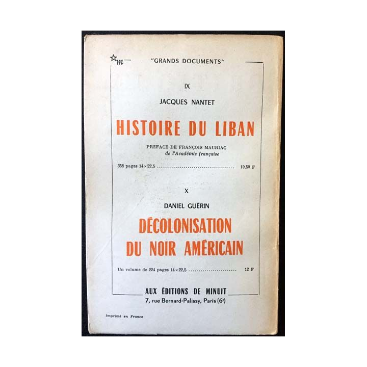 1. Critique n°199 Revue générale des publications françaises et étrangères Décembre 1963 aux éditions de Minuit